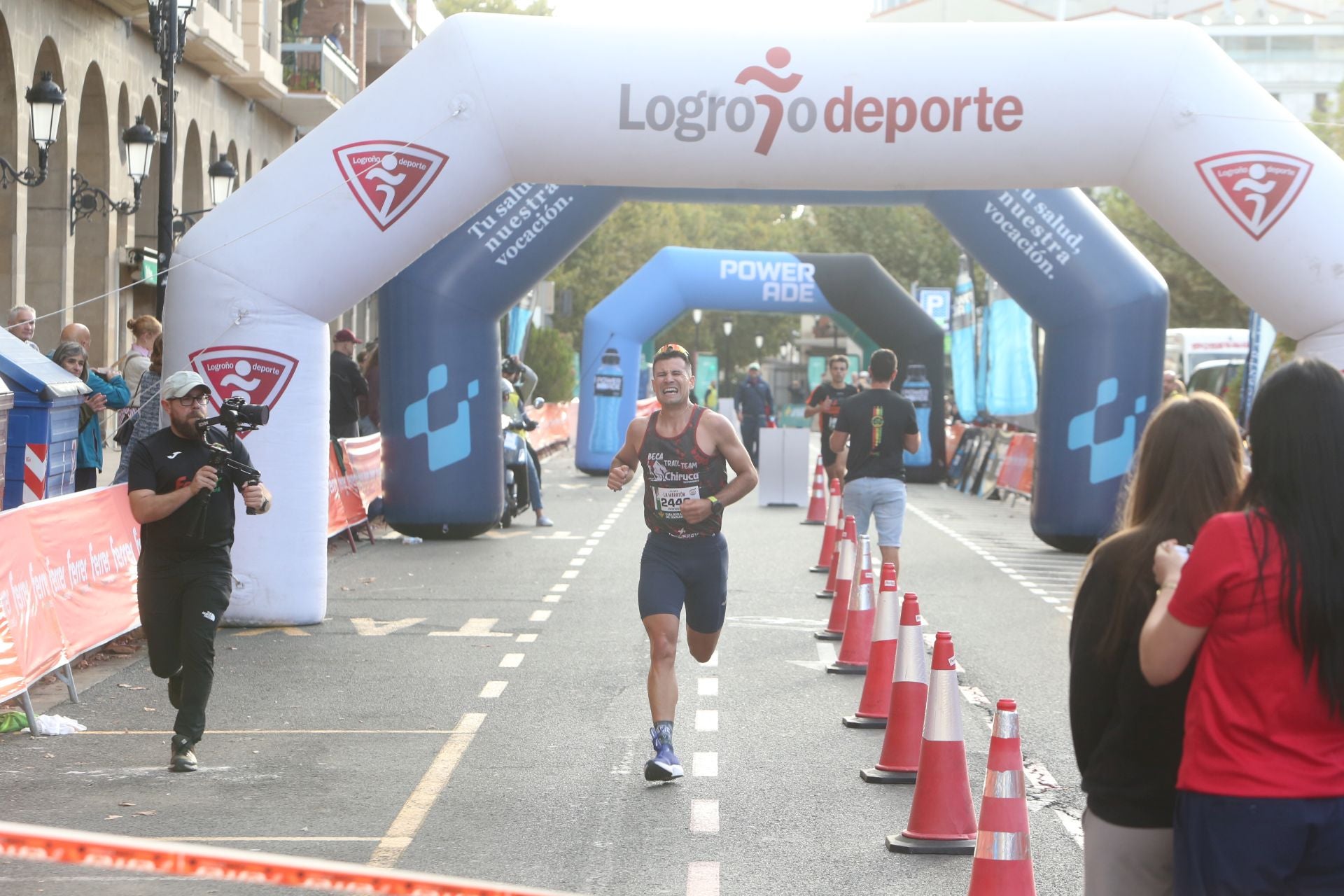Las imágenes de la Maratón de Logroño