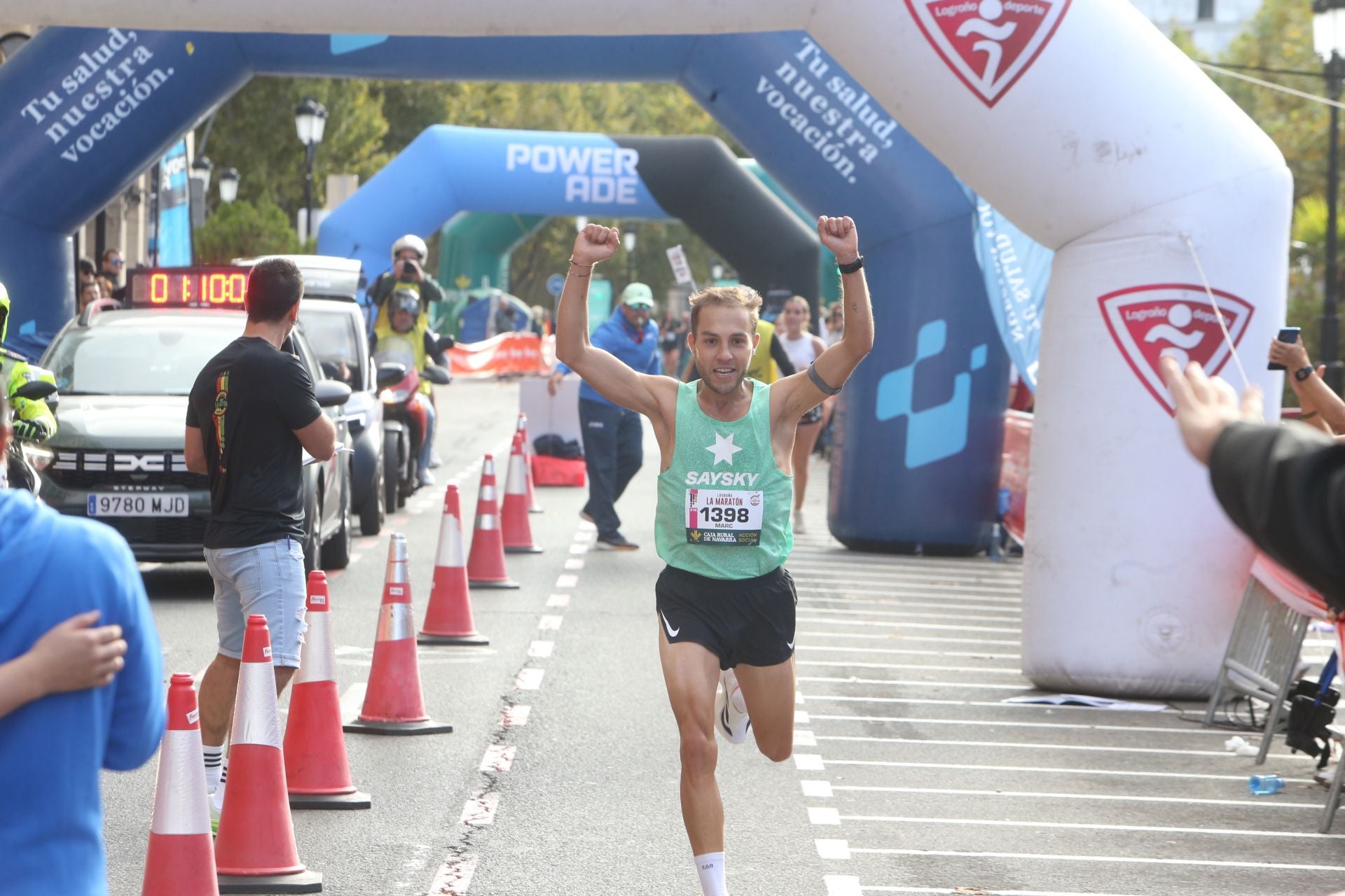 Las imágenes de la Maratón de Logroño