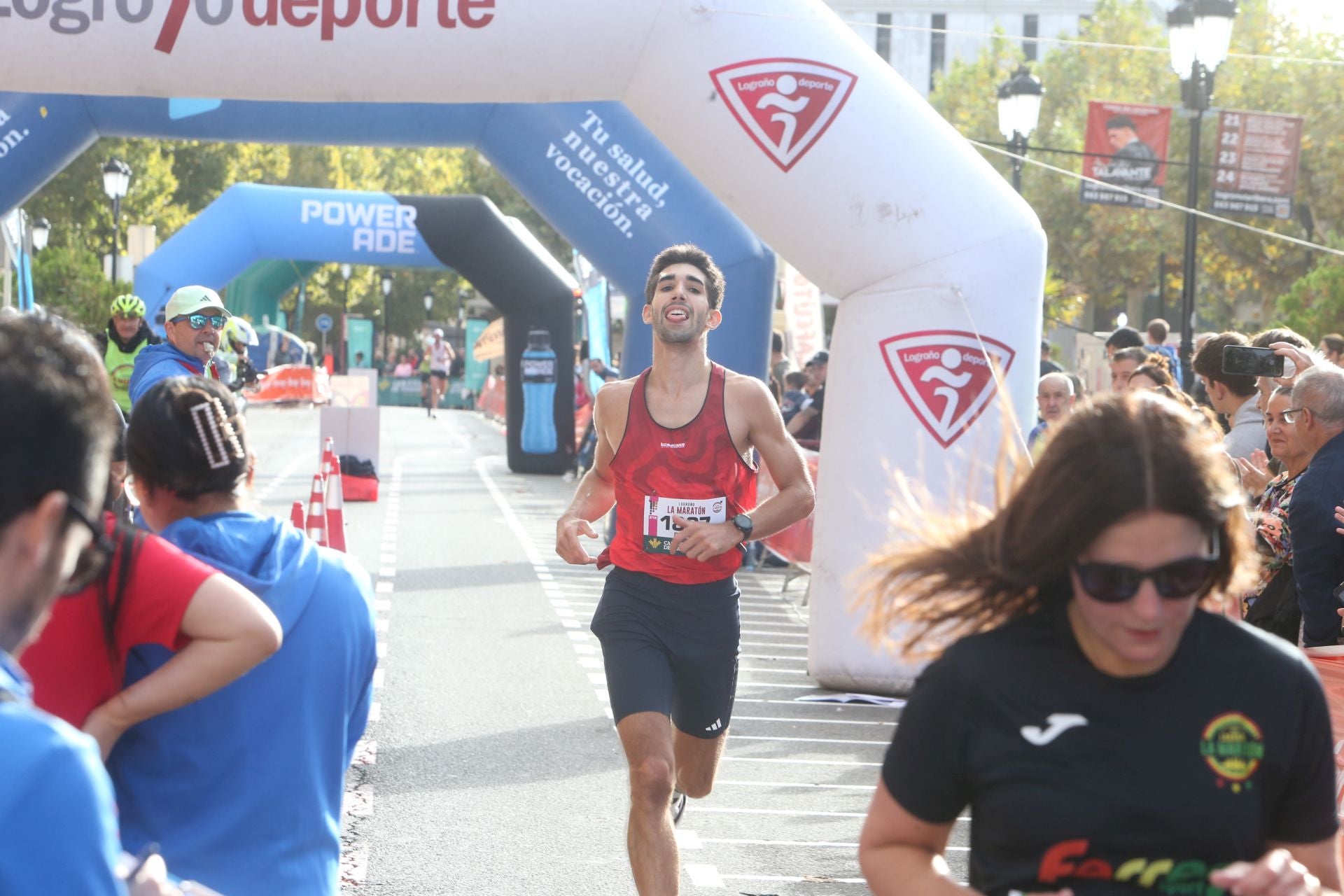 Las imágenes de la Maratón de Logroño