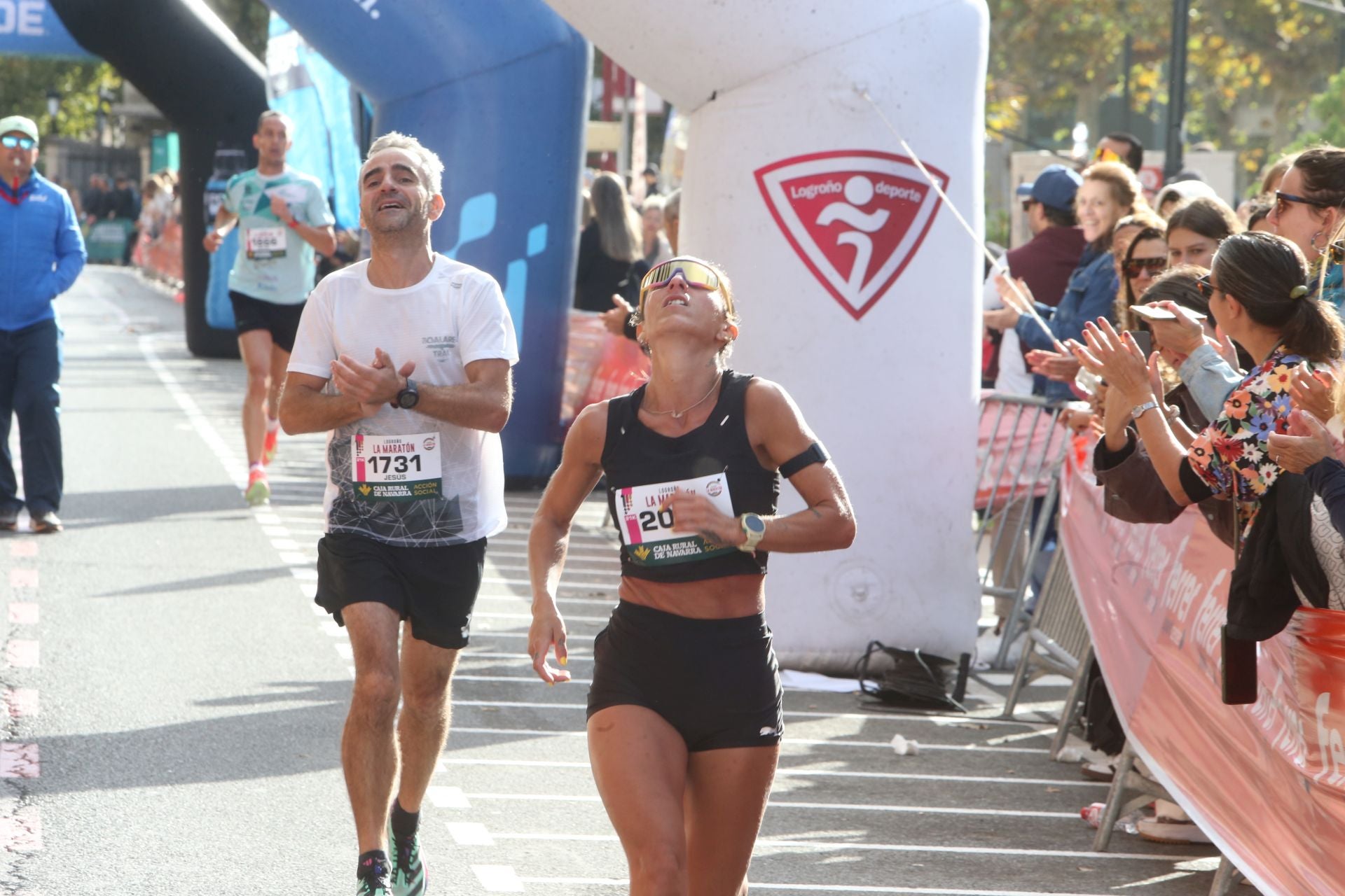 Las imágenes de la Maratón de Logroño