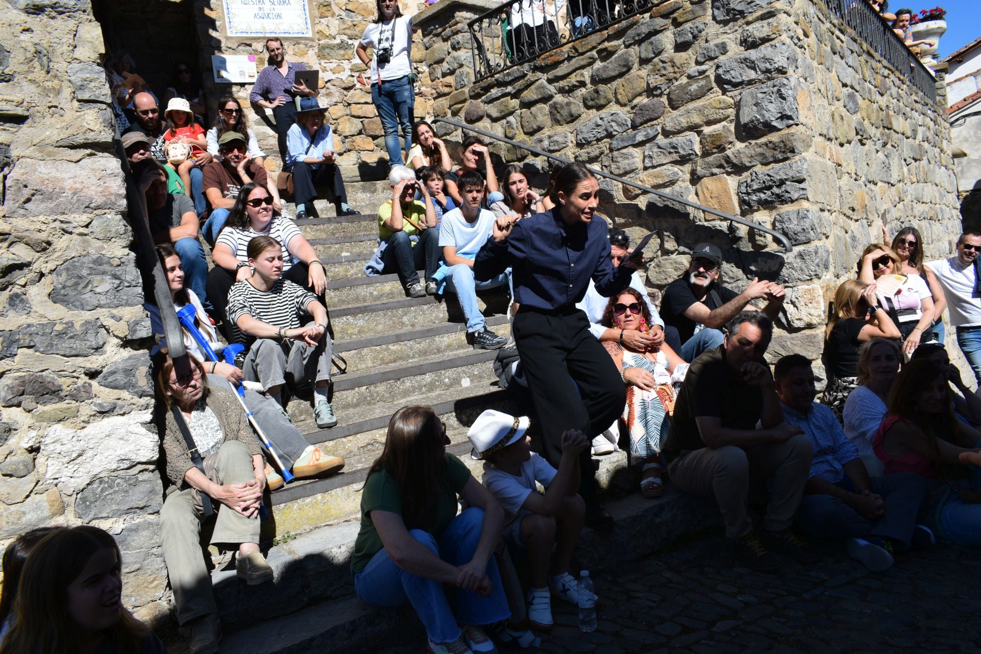 Microteatro por las &#039;Calles Empedradas&#039; de San Román de Cameros