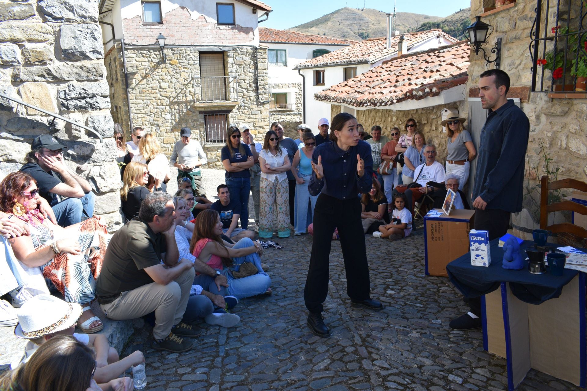 Microteatro por las &#039;Calles Empedradas&#039; de San Román de Cameros