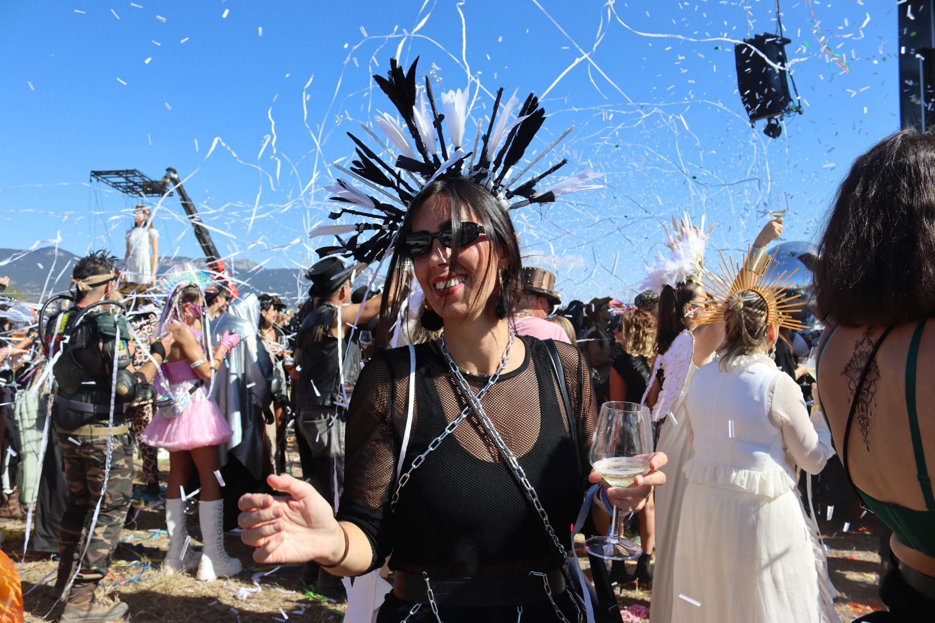 Disfraces, música y buen vino en el Vintae Wine Fest