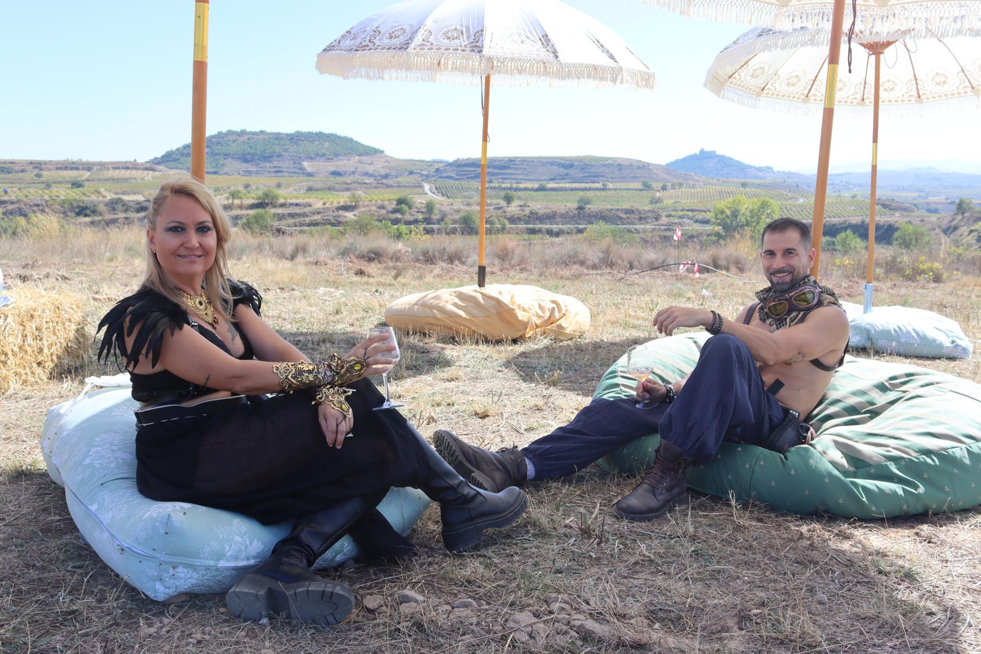 Disfraces, música y buen vino en el Vintae Wine Fest