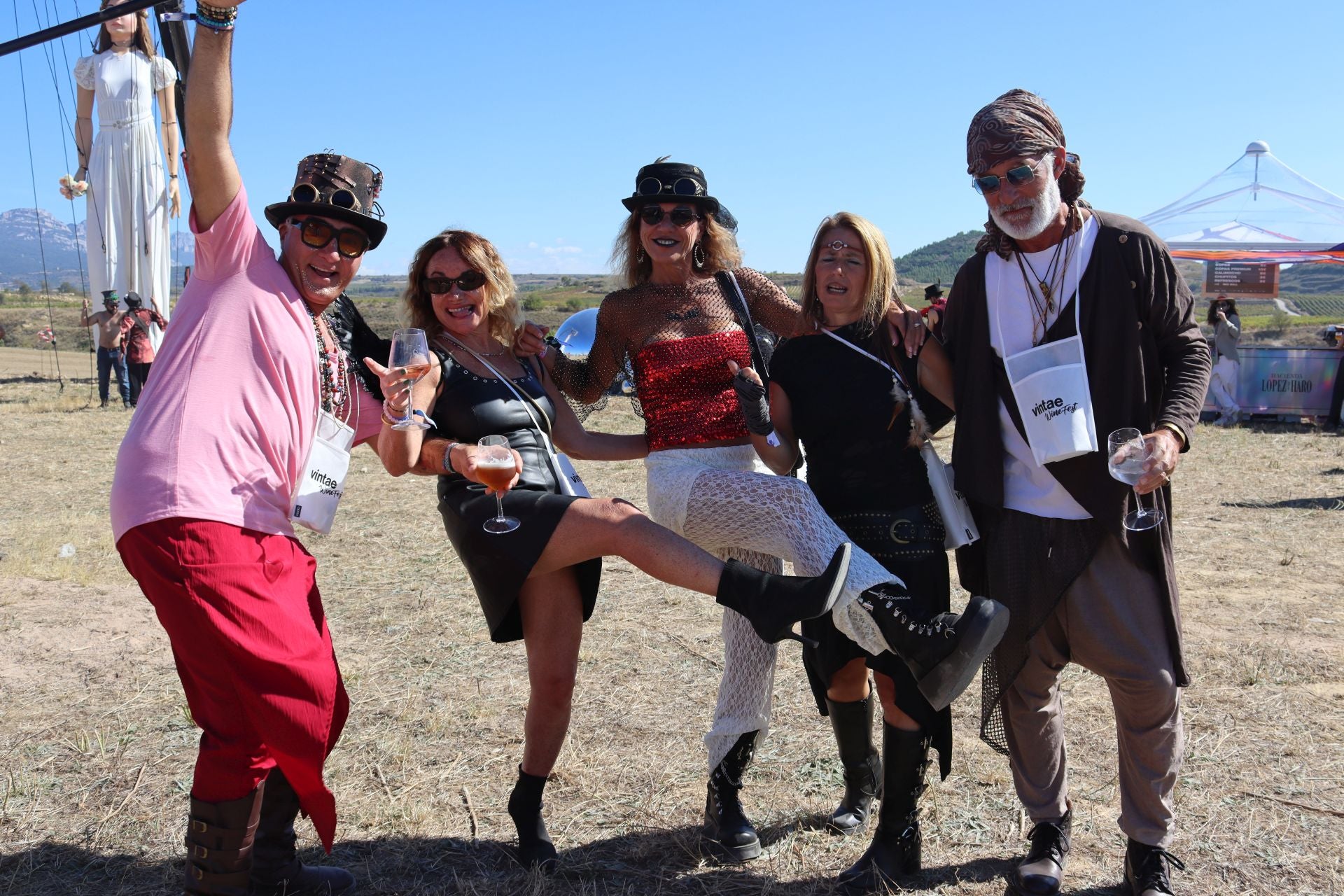 Disfraces, música y buen vino en el Vintae Wine Fest