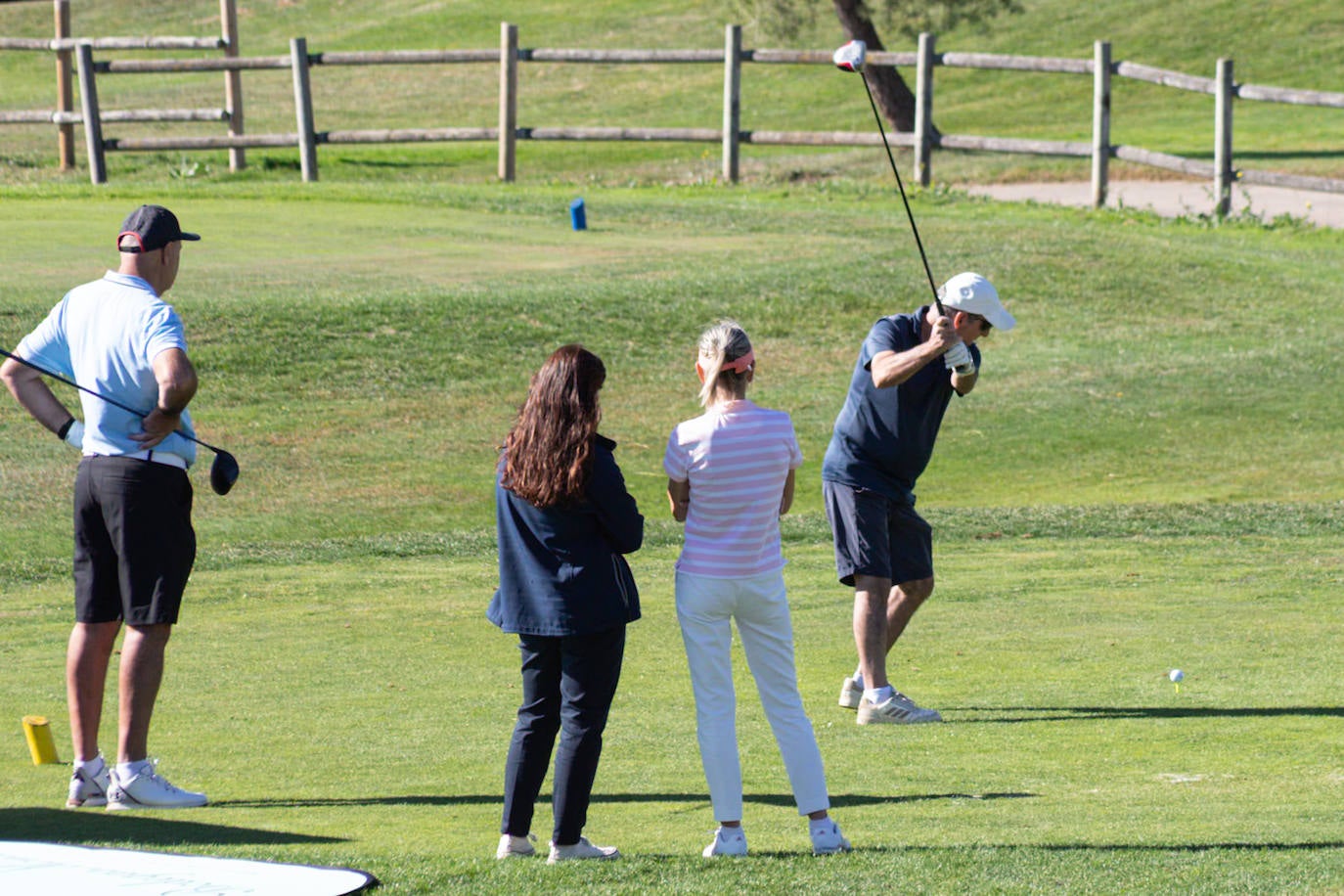Las imágenes del torneo Golf y Vino