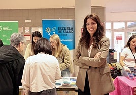 Sara Sanjuán, en el edificio Quintiliano de la UR.
