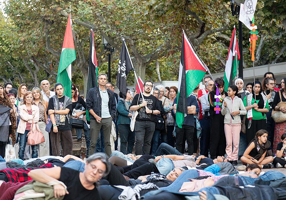 Concentración en El Espolón.