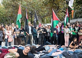 Concentración en El Espolón.