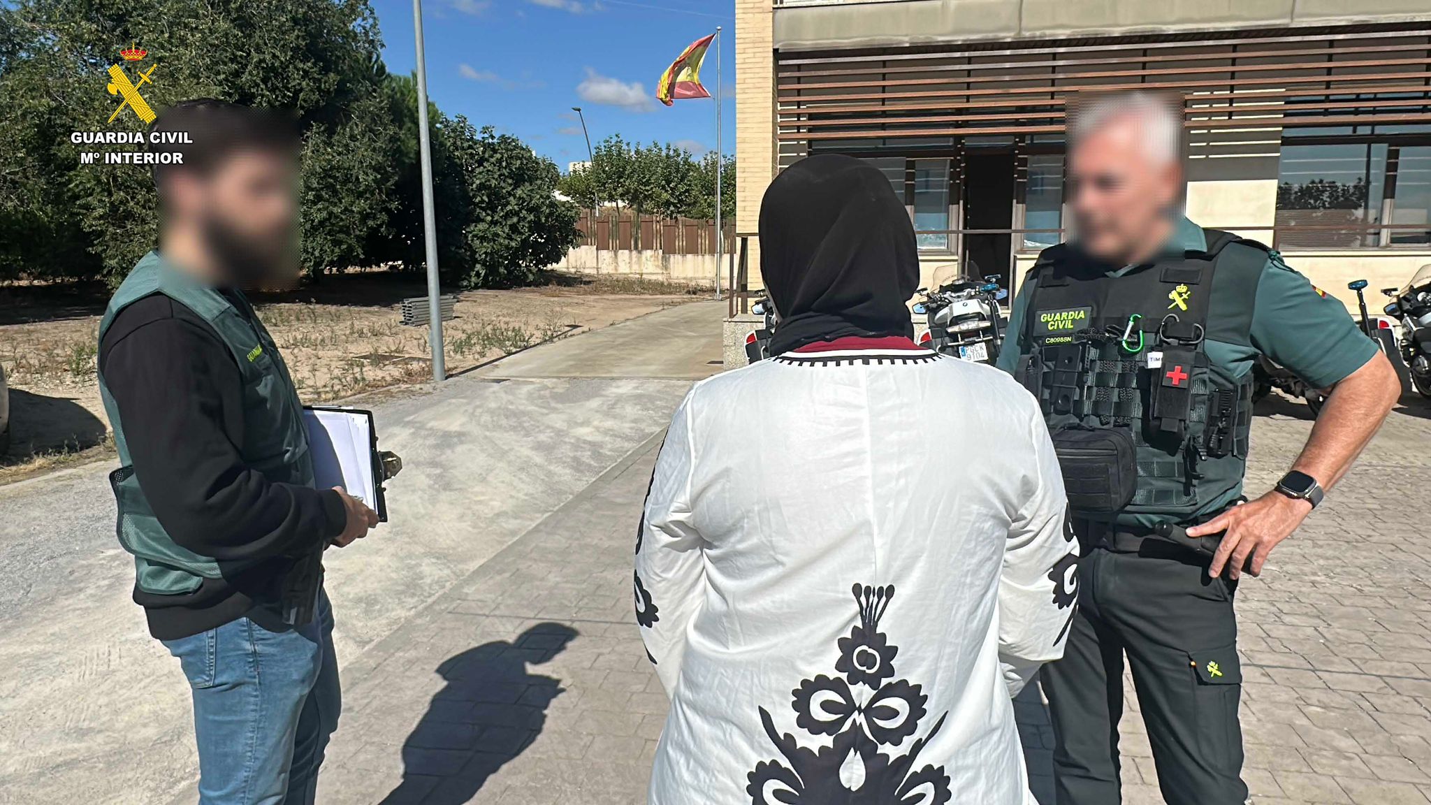 Las imágenes de la operación contra la explotación laboral en La Rioja Baja