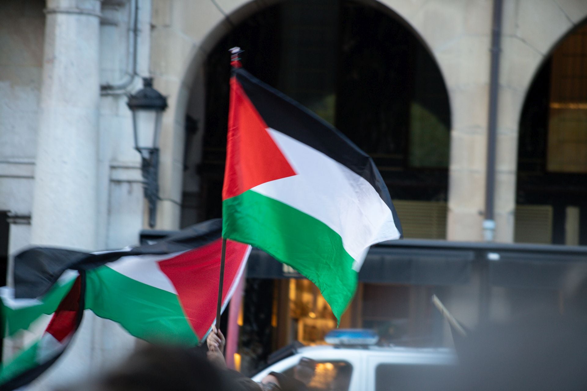 Protesta en Logroño contra la masacre en Gaza