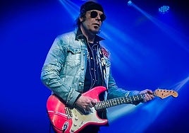 El guitarrista Javier Vargas.