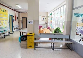 Pasillos de un centro educativo riojano.