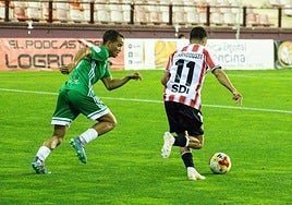 La SD Logroñés acude a Santa Ana a intentar imponer su estilo de juego frente al líder