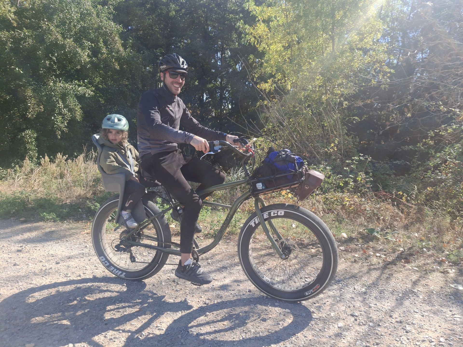 De paseo por Logroño con las bicicletas customizadas