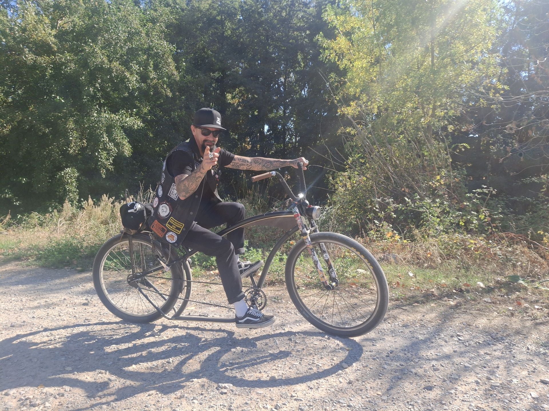 De paseo por Logroño con las bicicletas customizadas