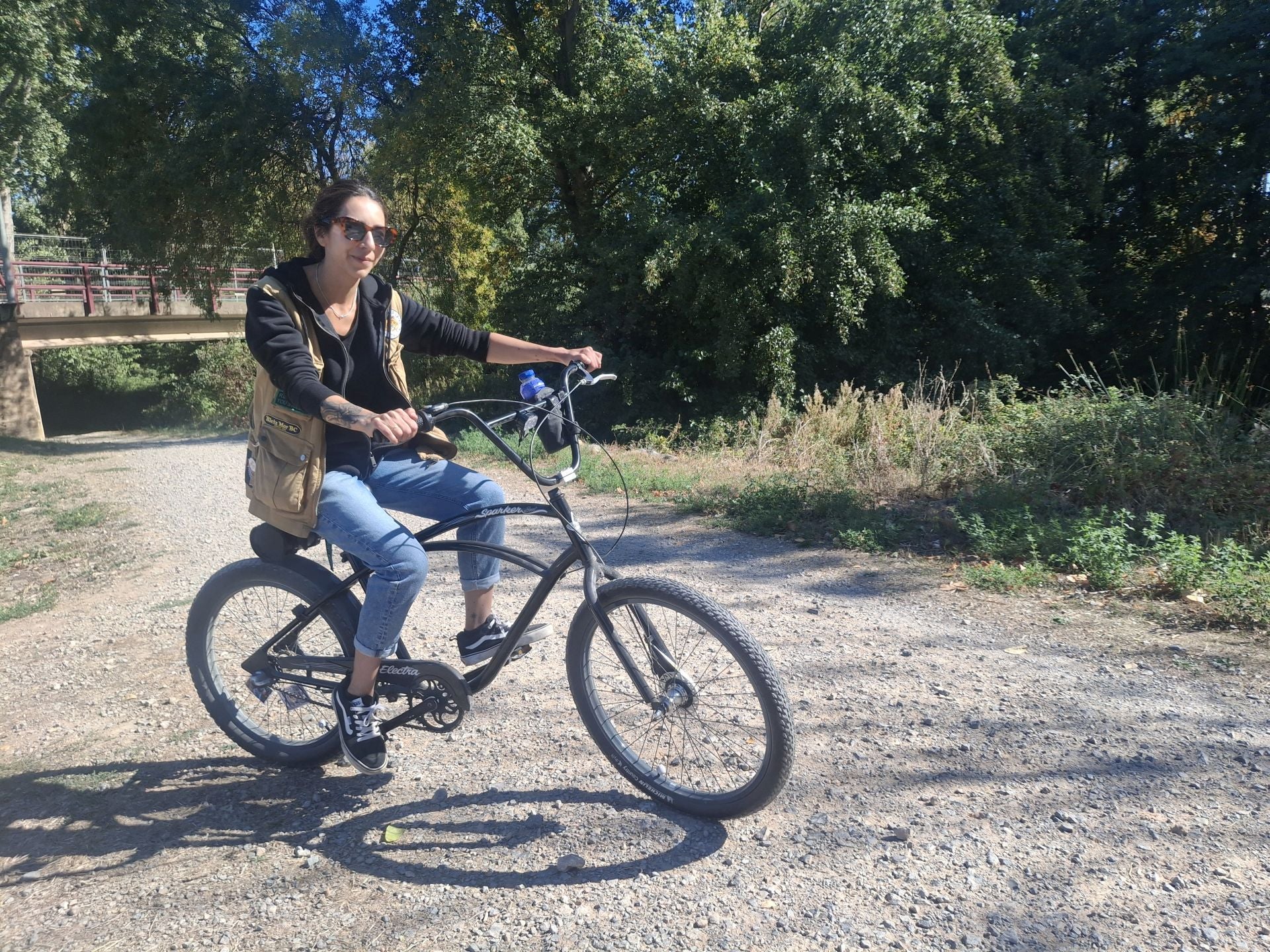 De paseo por Logroño con las bicicletas customizadas