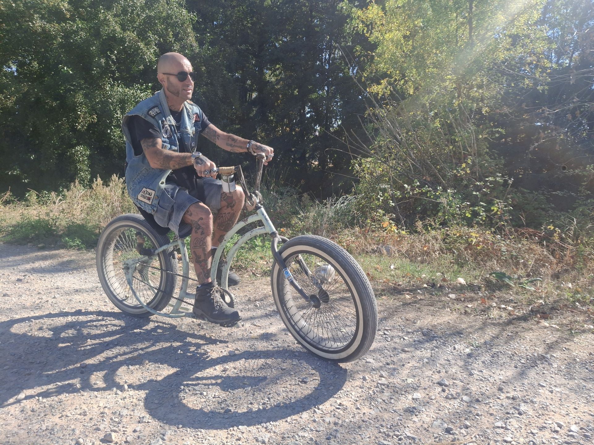 De paseo por Logroño con las bicicletas customizadas