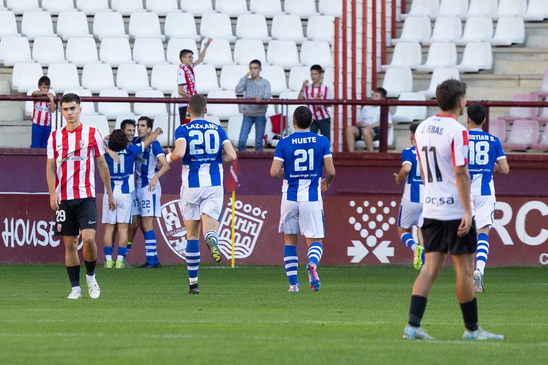 La UD Logroñés gana al Beasain en Las Gaunas