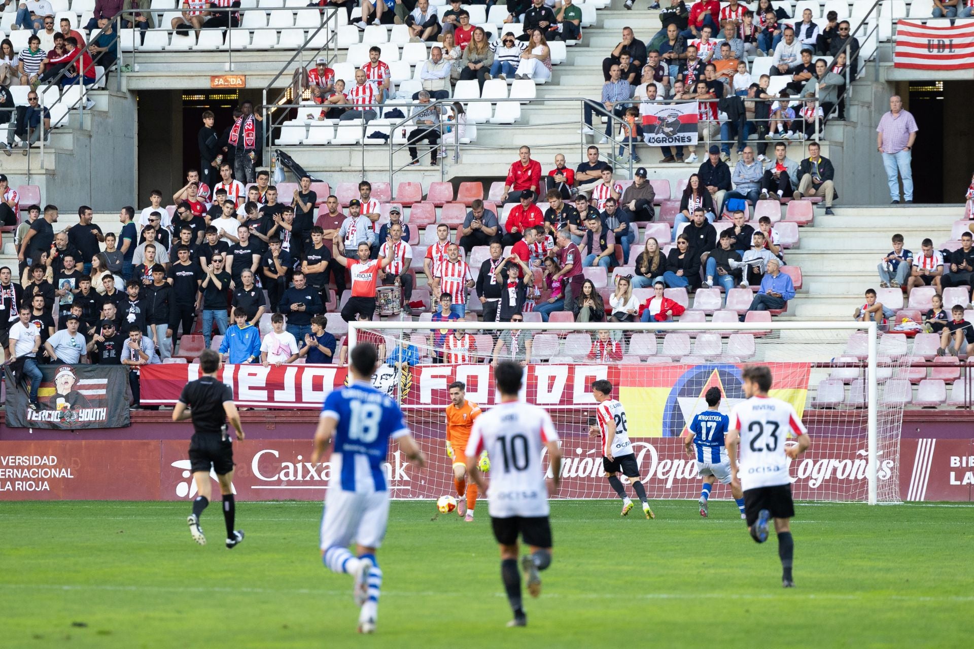 La UD Logroñés gana al Beasain en Las Gaunas