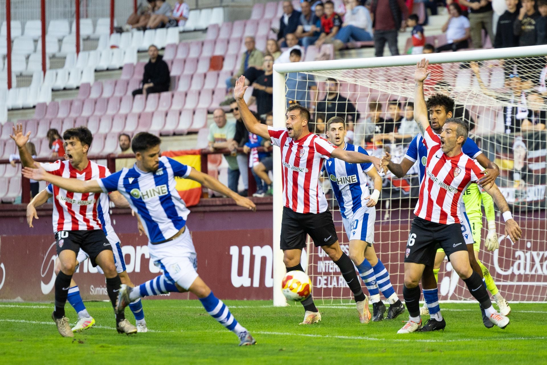 La UD Logroñés gana al Beasain en Las Gaunas
