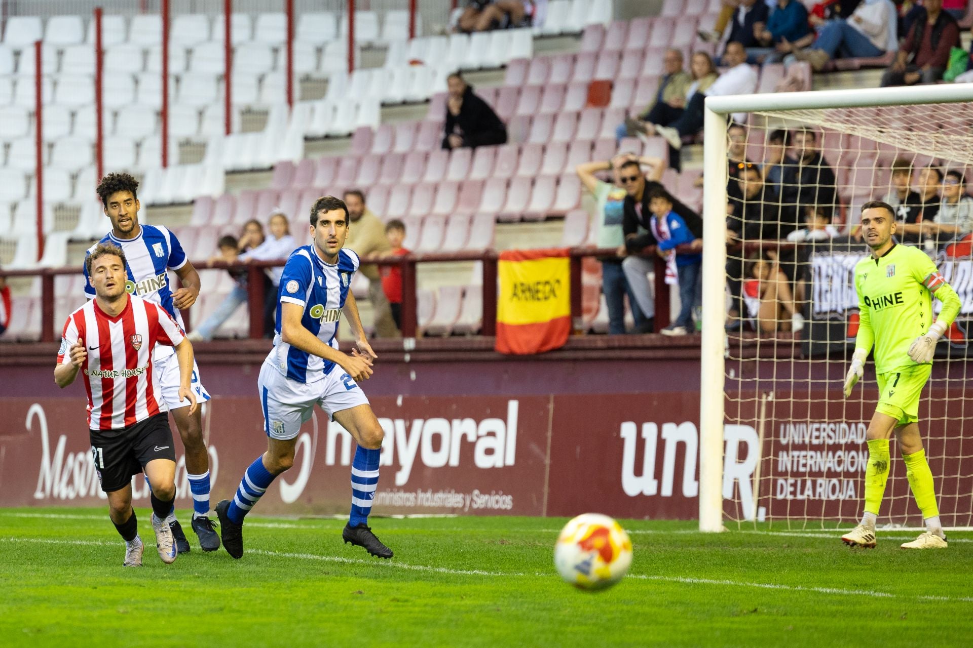 La UD Logroñés gana al Beasain en Las Gaunas