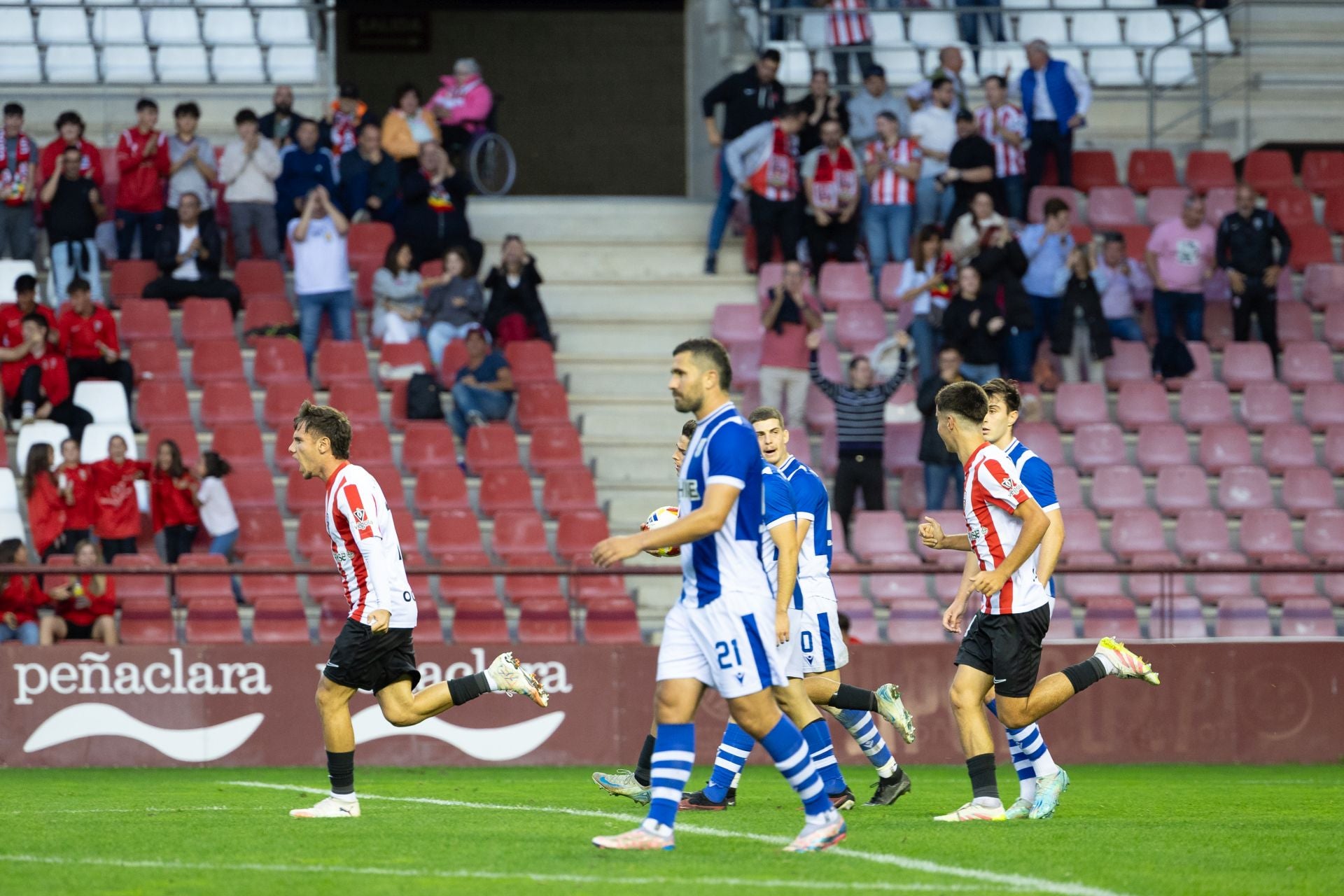 La UD Logroñés gana al Beasain en Las Gaunas