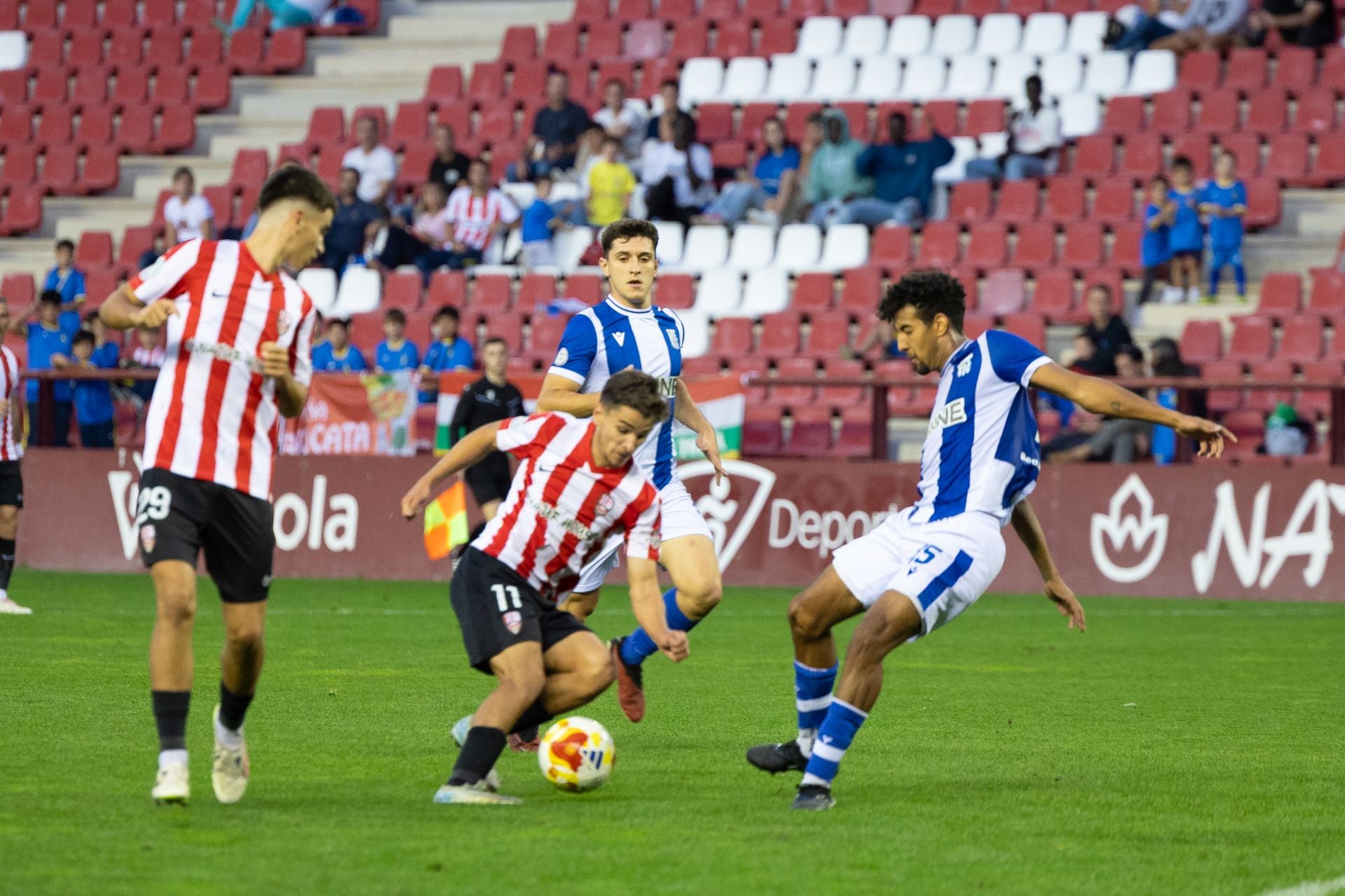 La UD Logroñés gana al Beasain en Las Gaunas