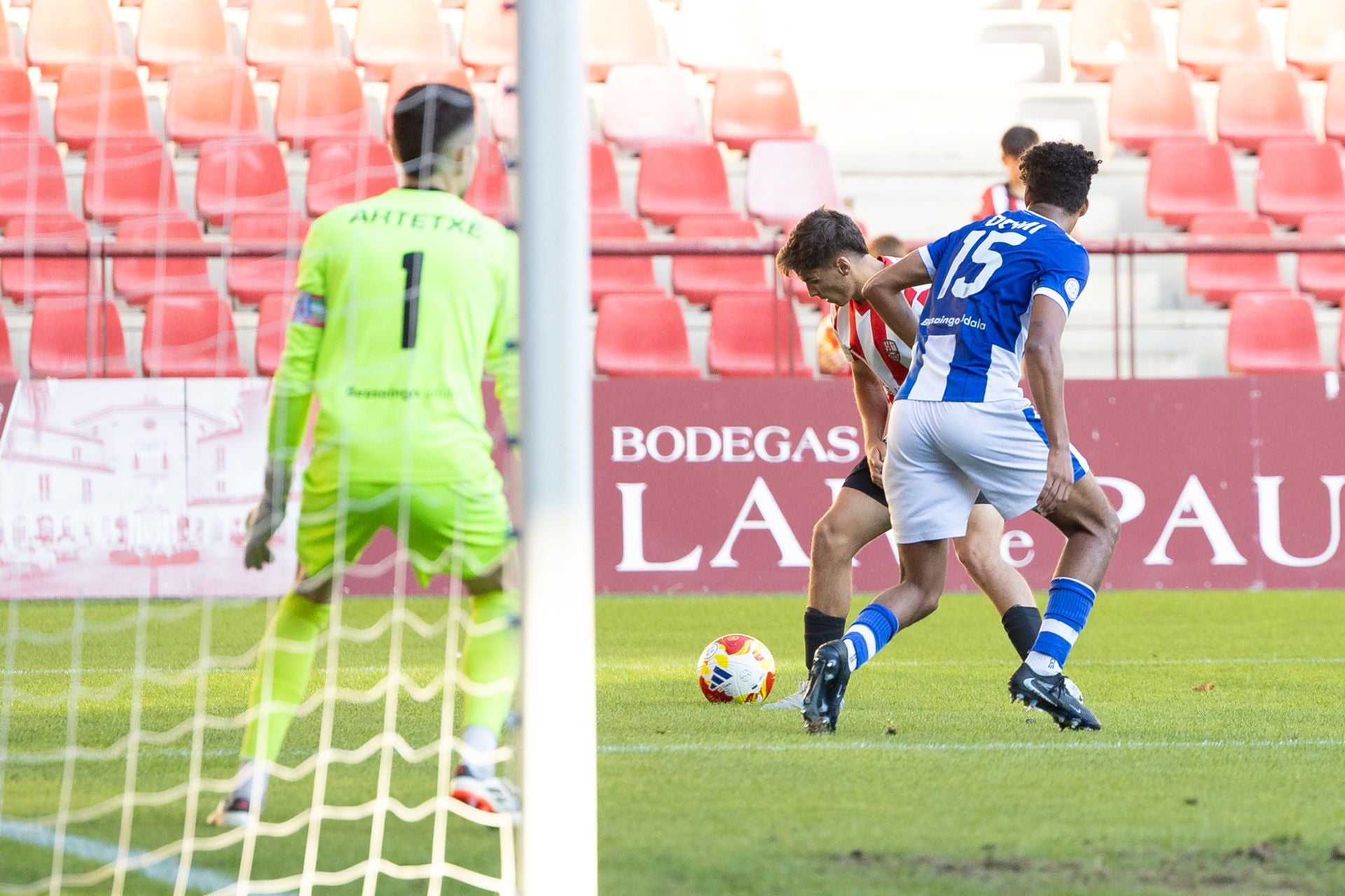 La UD Logroñés gana al Beasain en Las Gaunas