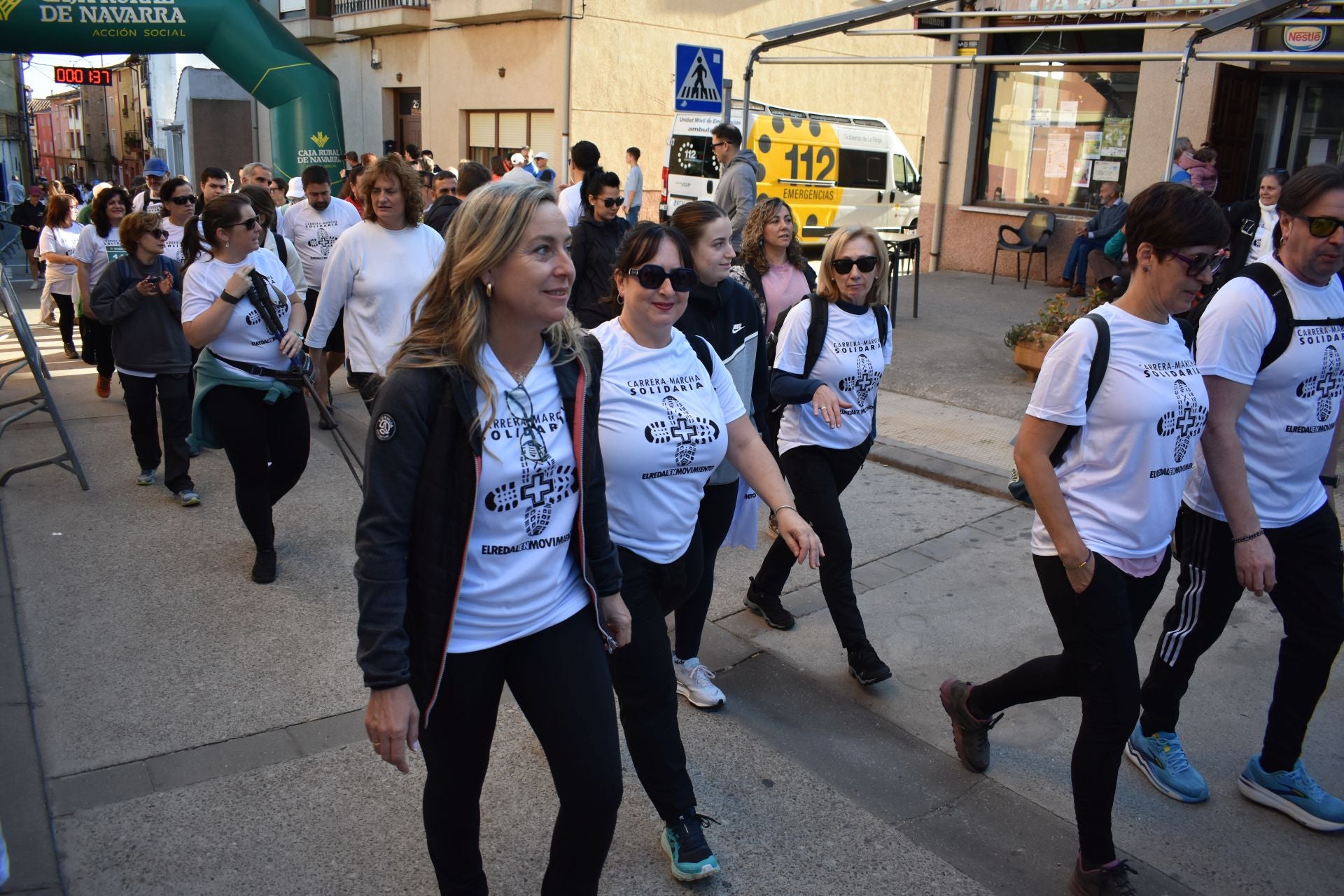 Las imágenes de la carrera y marcha solidaria en El Redal