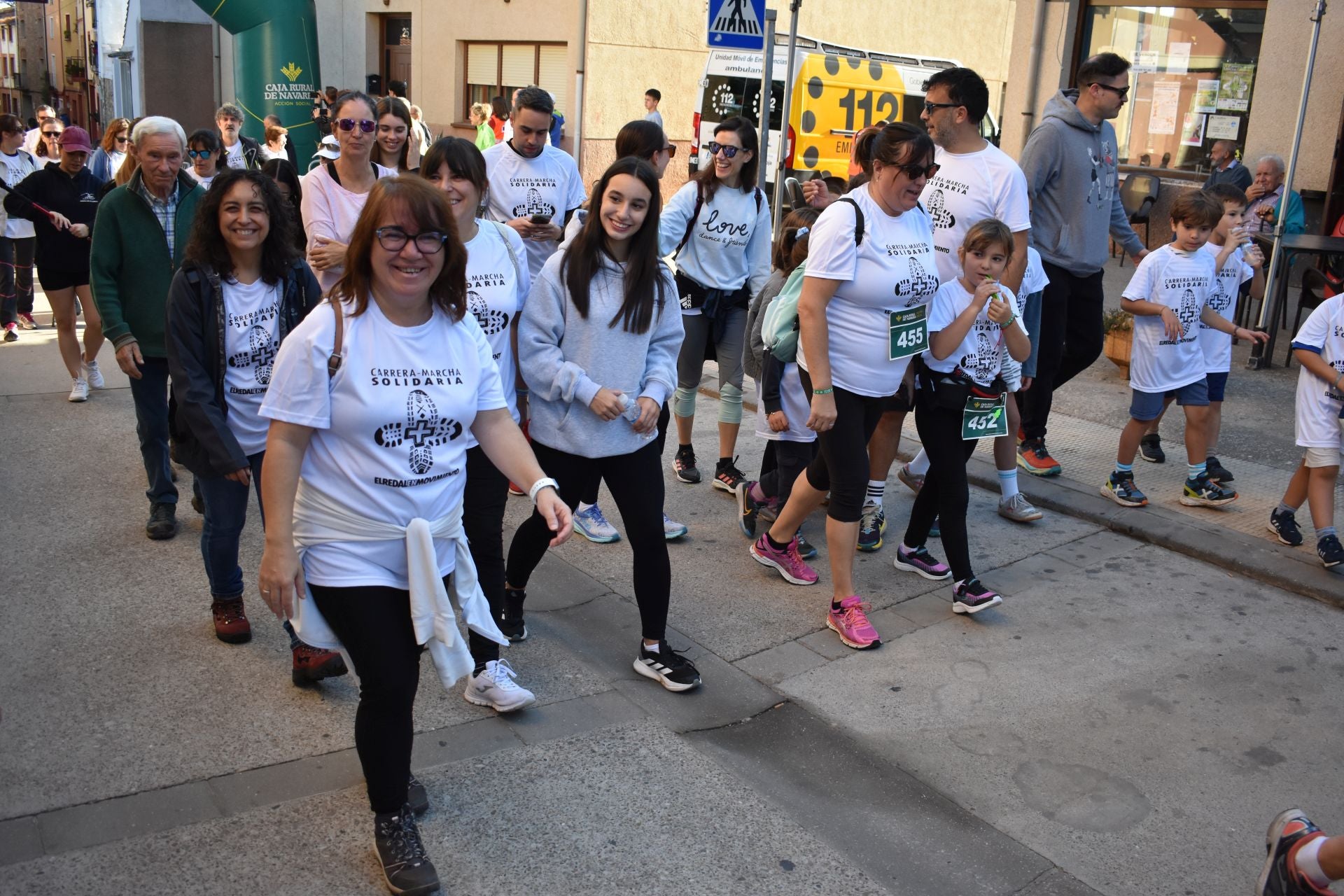 Las imágenes de la carrera y marcha solidaria en El Redal