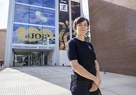 Alejandra Rubio, en la sede del Consejo Regulador