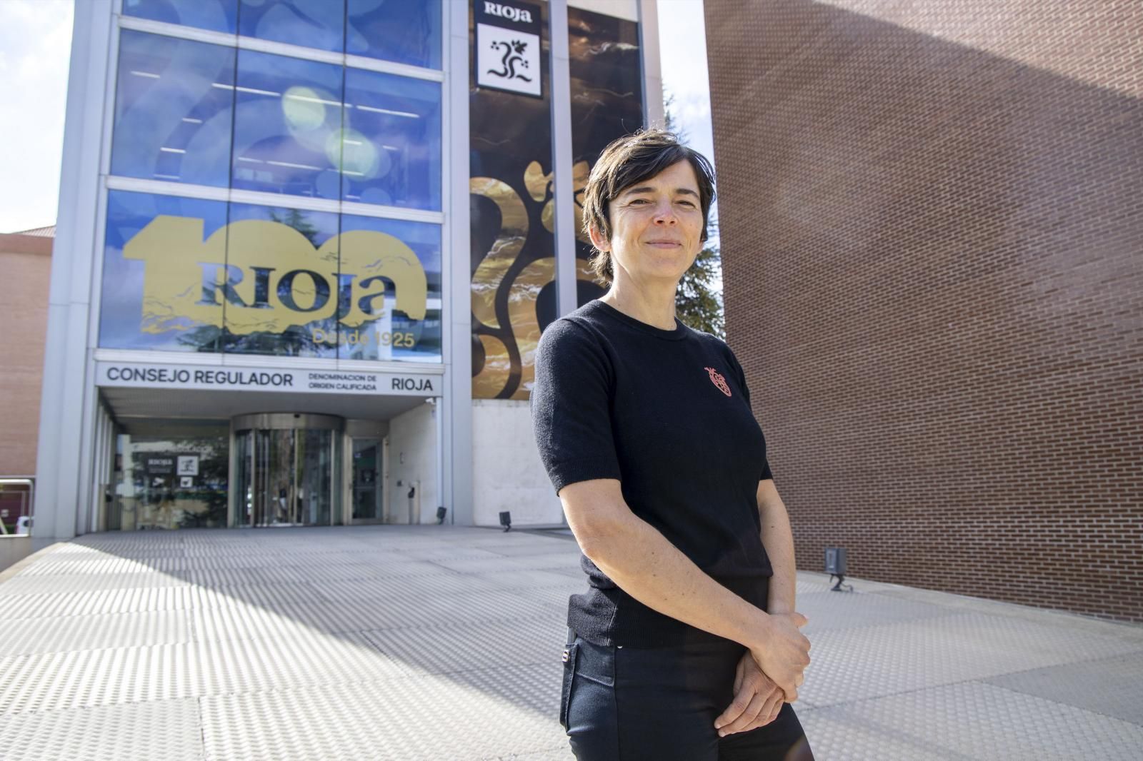 Alejandra Rubio, en la sede del Consejo Regulador