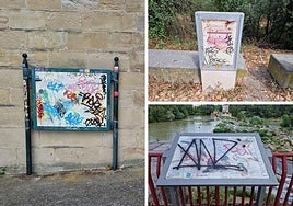 Puentes con pintadas y el desfile de moda de las Cien Tiendas, en el Teléfono del Lector