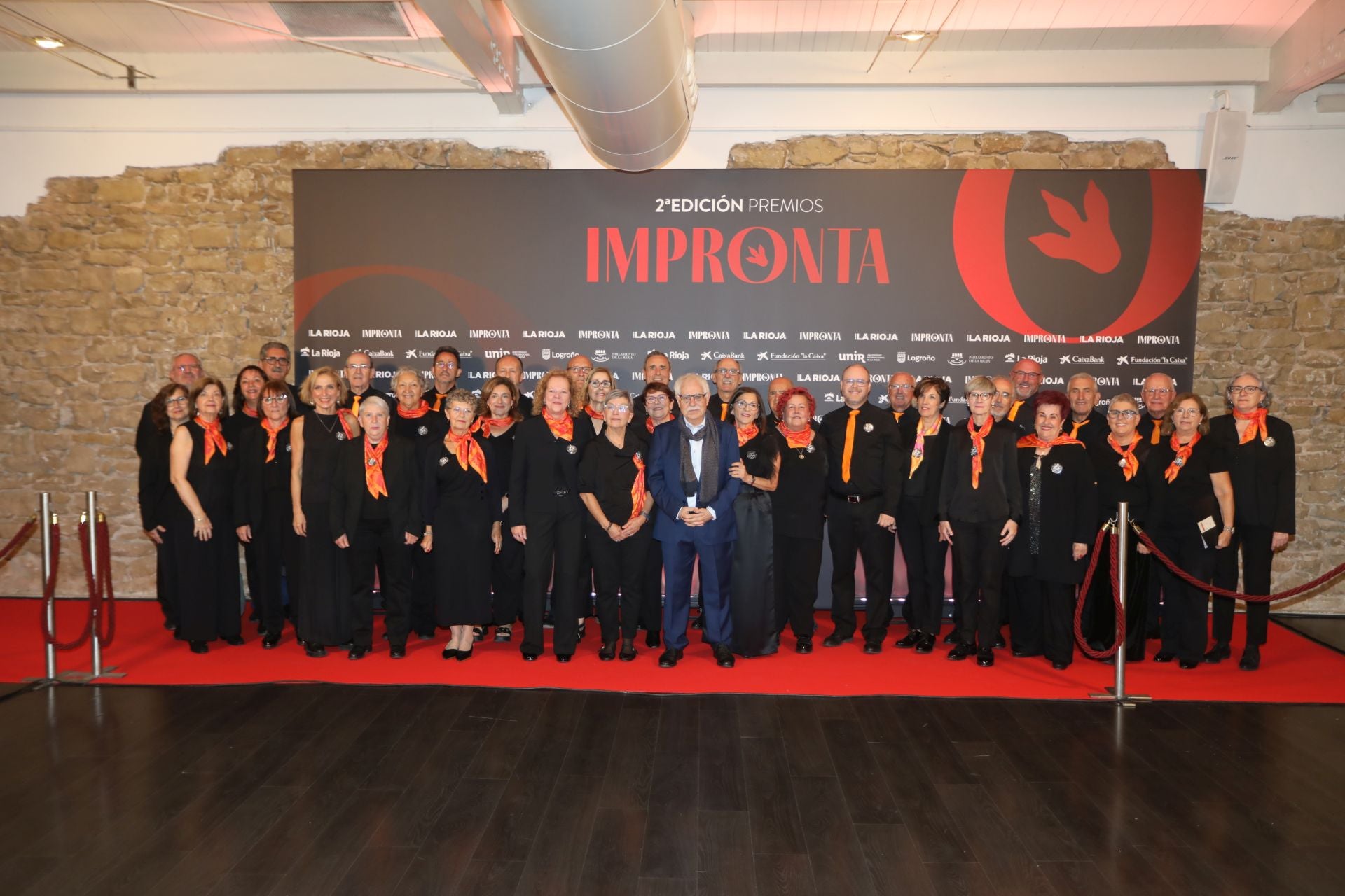 Las imágenes de los instantes previos a la gala de los Premios Impronta