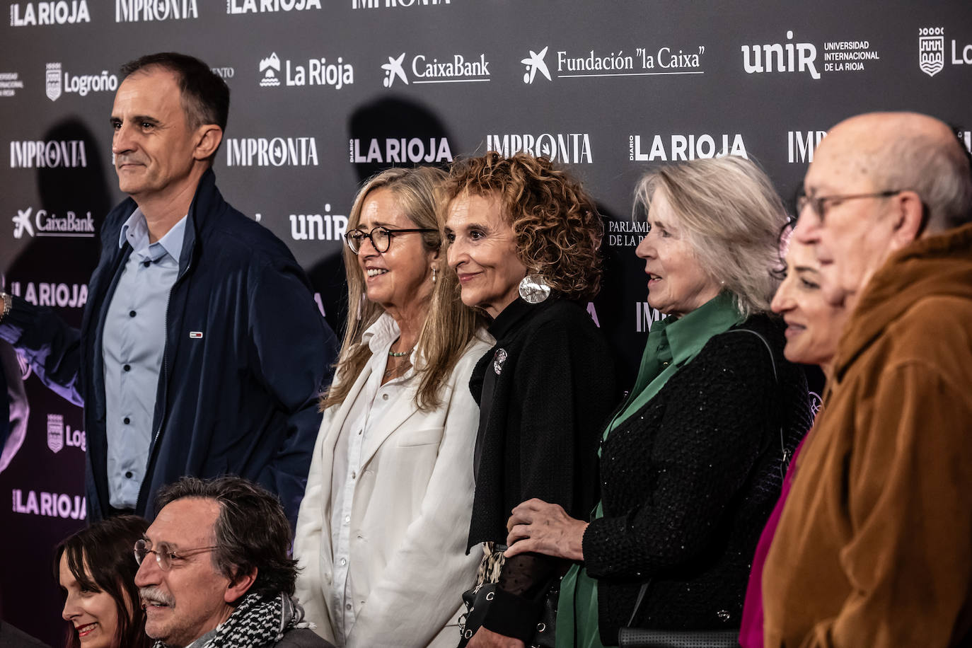 Las imágenes de los instantes previos a la gala de los Premios Impronta