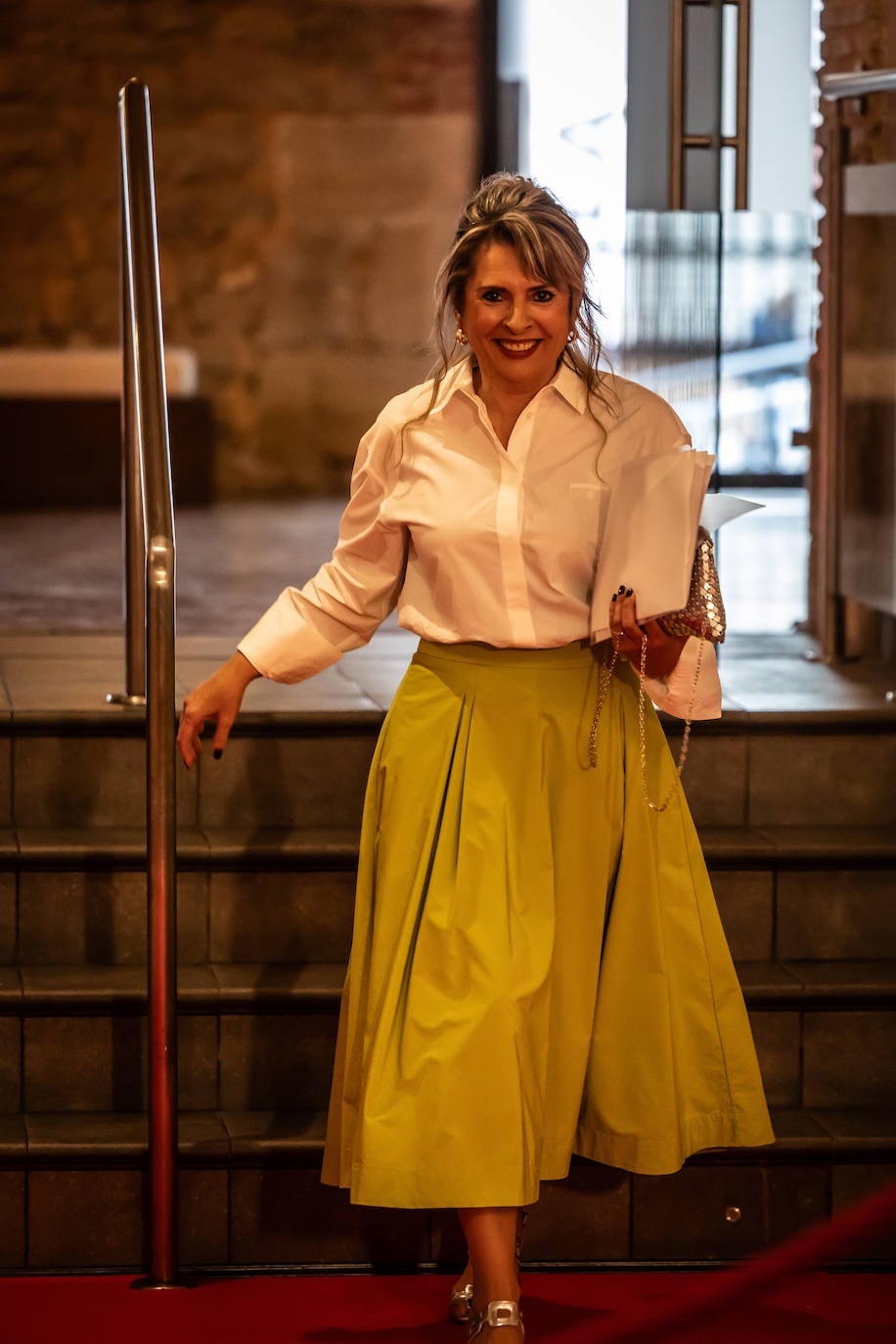 Las imágenes de los instantes previos a la gala de los Premios Impronta