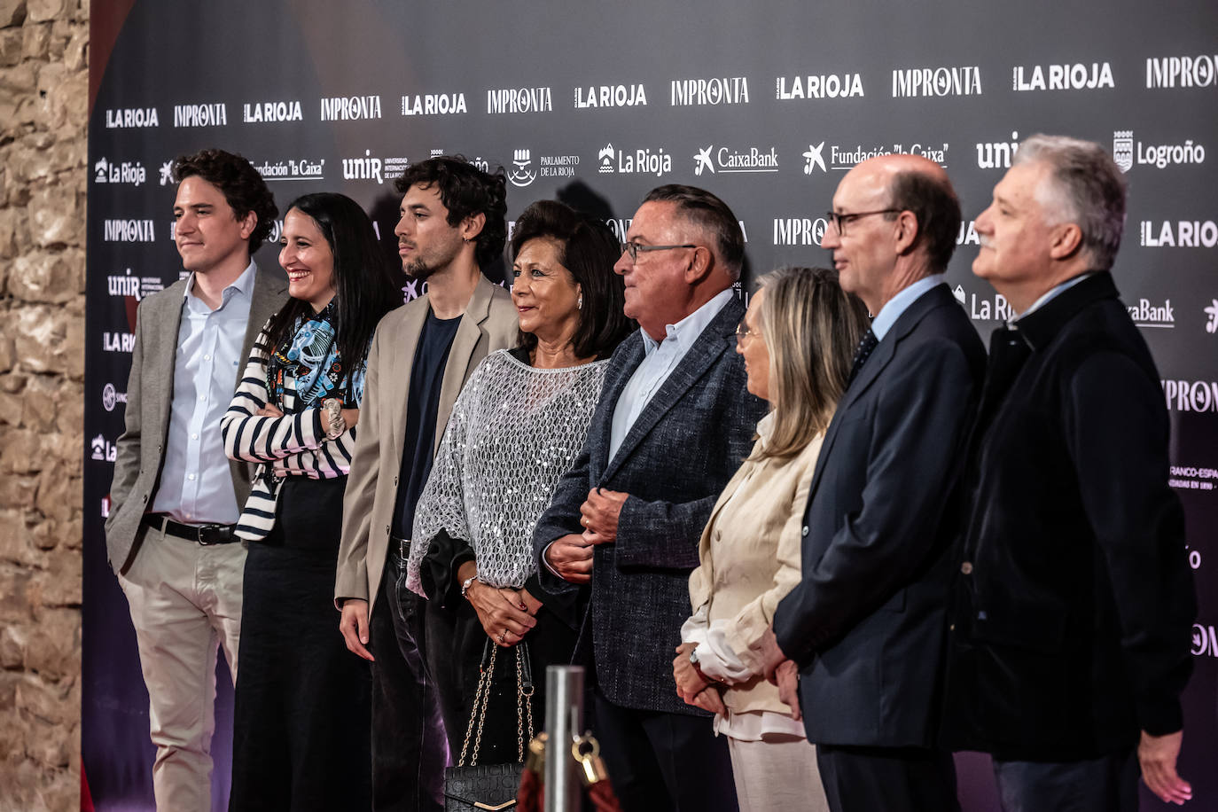 Las imágenes de los instantes previos a la gala de los Premios Impronta