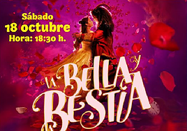 El musical 'La Bella y la Bestia' protagoniza la segunda cita del Teatro Familiar