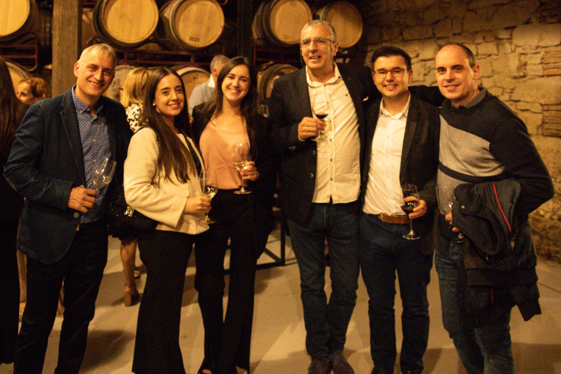 Raúl Pérez, María Aguirre, María Molinuevo, Alberto Gil, Iñaki García y Juan Manuel Pérez.