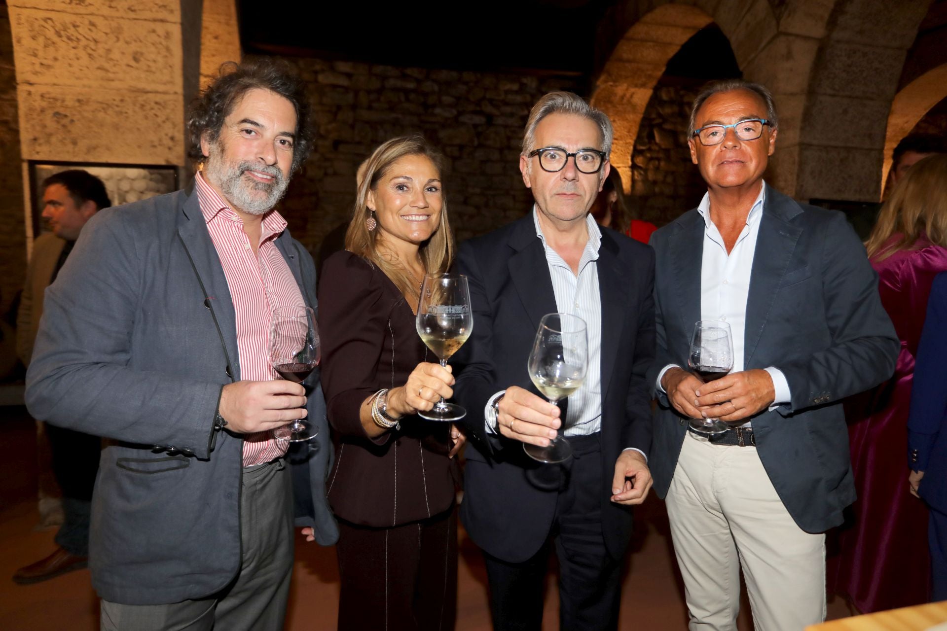 Carmelo Borondo, Patricia Lacarra, Héctor Alacid y Carlos Clavijo.