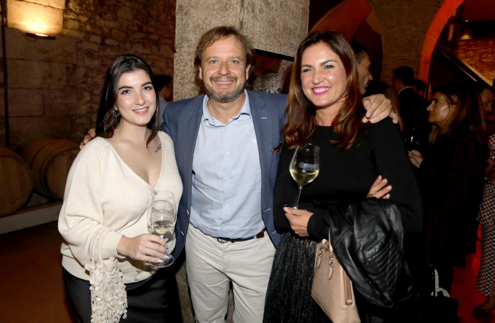 Rocío Ruiz, Quique Martínez Armas y Raquel Azofra.