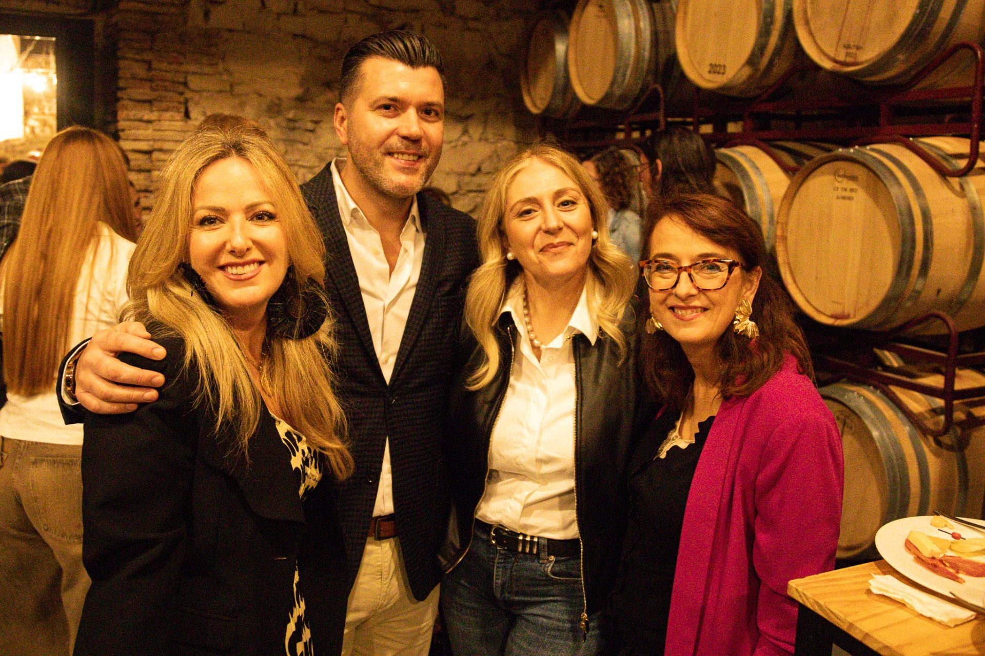 Felicidad Ugarte, Nedim Patkovic, Mercedes Asensio e Isabel Cavia.