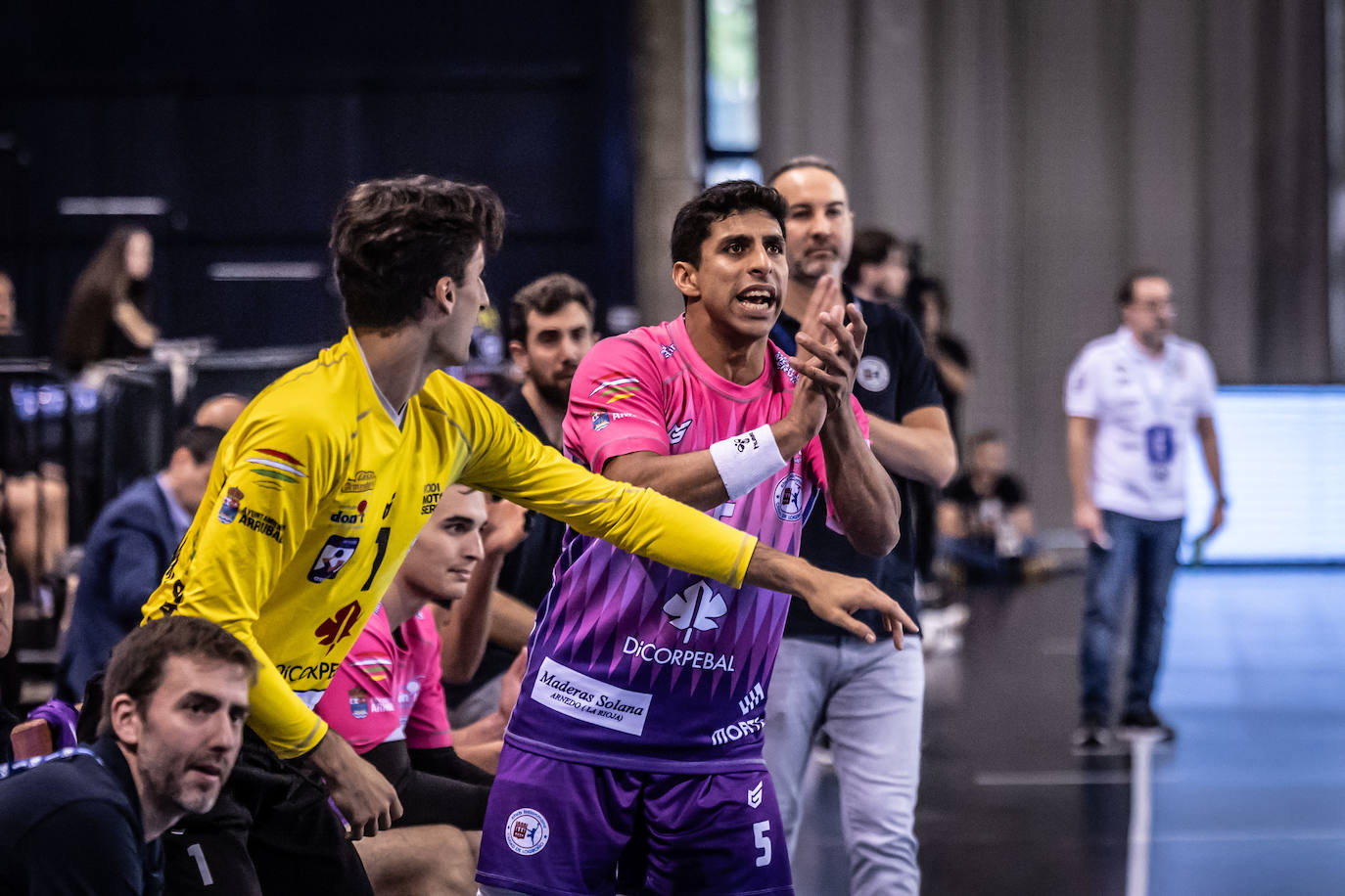 Las imágenes del encuentro Dicorpebal-Villa de Aranda