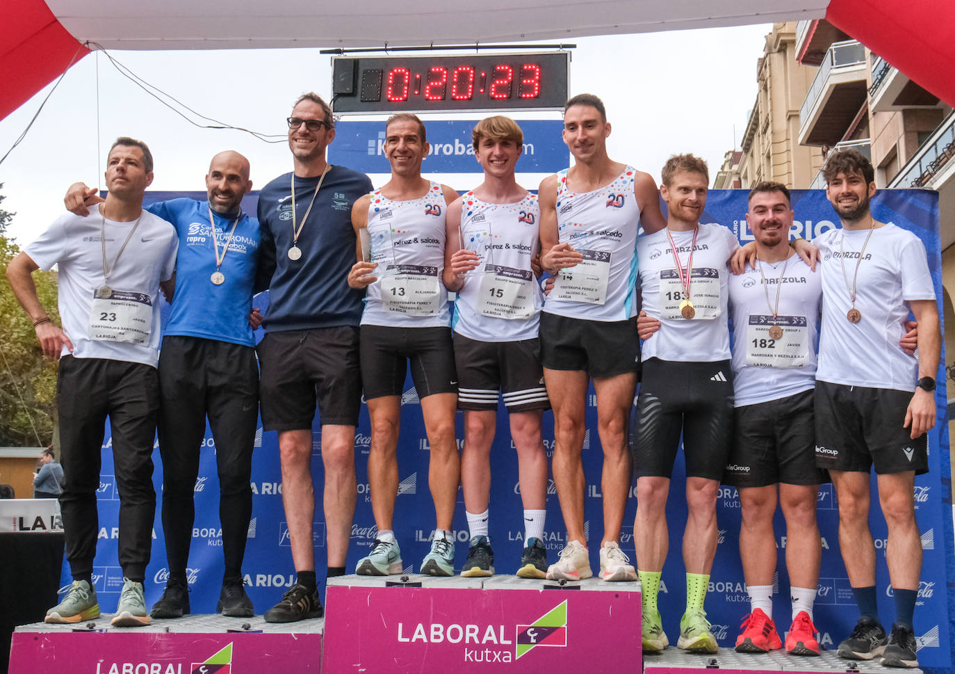 Las imágenes de la Carrera de Empresas