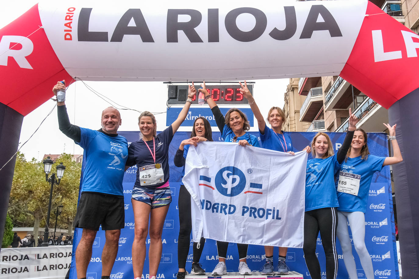 Las imágenes de la Carrera de Empresas