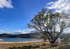 Estado que presenta el embalse González Lacasa, que se encuentra solo al 21,4% de su capacidad total.