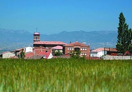 Vista panorámica del pueblo de Santa Coloma.
