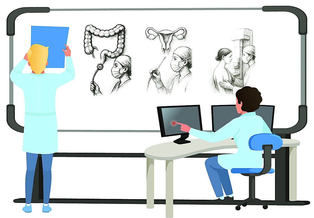 ovilización ciudadana por los fallos en el cribado del cáncer de mama en Málaga.