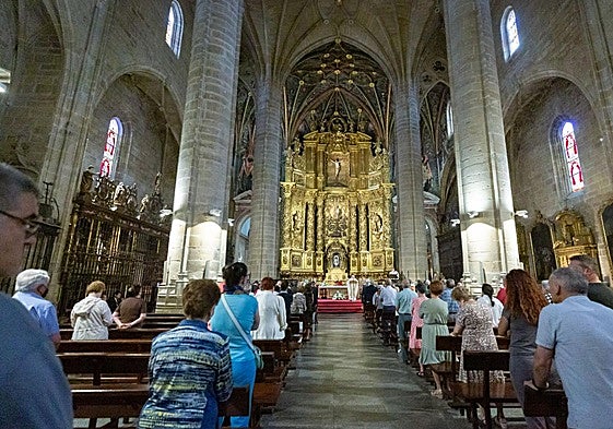 Celebración en la concatedral de La Redonda.